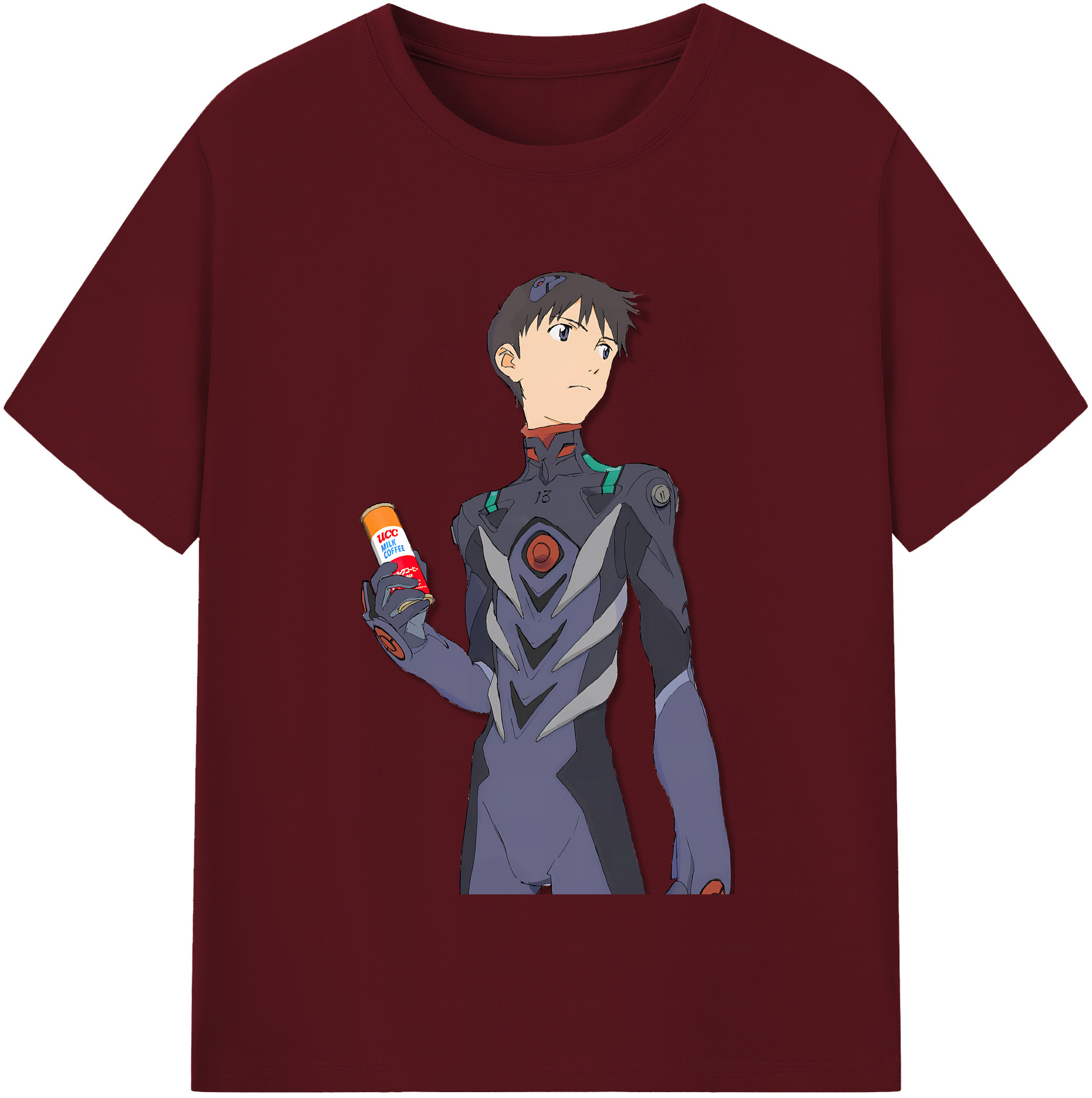 （画像用） EVA 新世紀エヴァンゲリオン 綿100％半袖Tシャツ（フロントプリント）